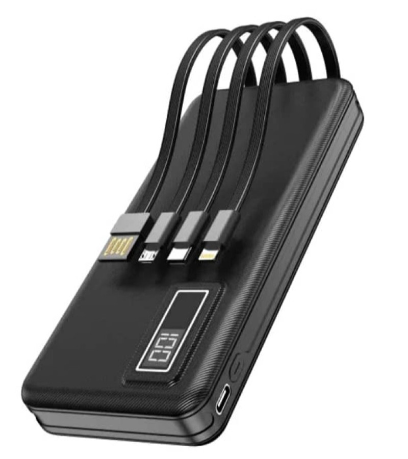 ASPOR A301 4 IN 1 POWER BANK 20000MAH WITH LCD DIGITAL DISPLAY