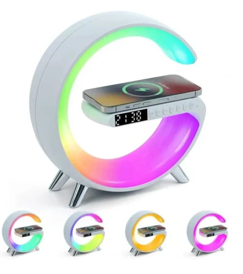 BT3401 LED WIRELESS PHONE CHARGER BLUETOOTH SPEAKER