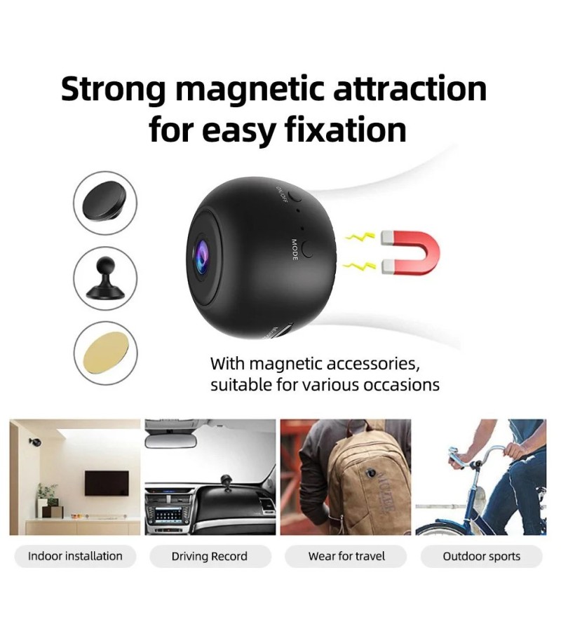 New A10 1080p Hd 2mp Wifi Mini Camera With PIX LINK App