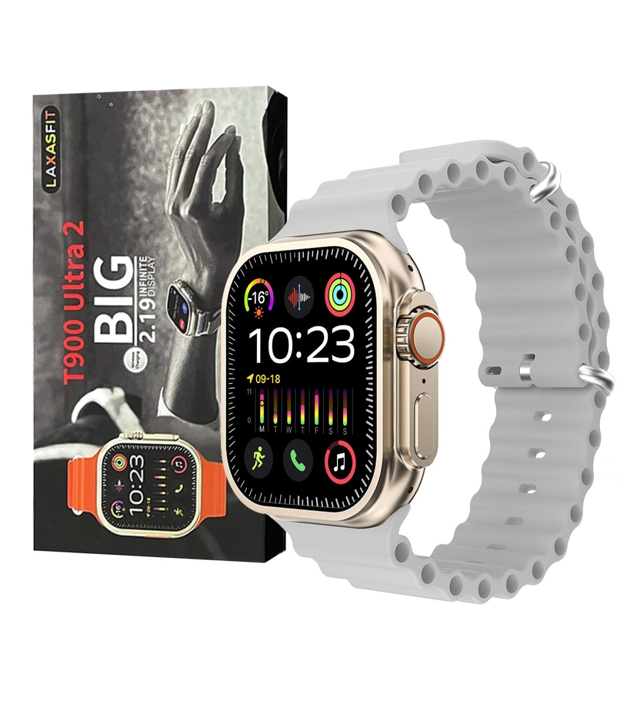 T900 ULTRA 2 SERIES 9 2.19 INCH SCREEN LAXASFIT SMART WATCH