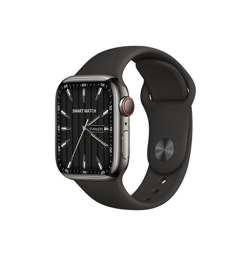 WATCH 9 MAX SERIES 9 SMARTWATCH (2.19 INCH IPS) 22MM STRAP NAVY WITH LAXASFIT APP PINK